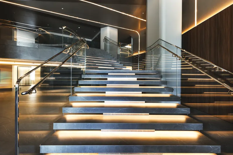 Hall de entrada do Yachthouse